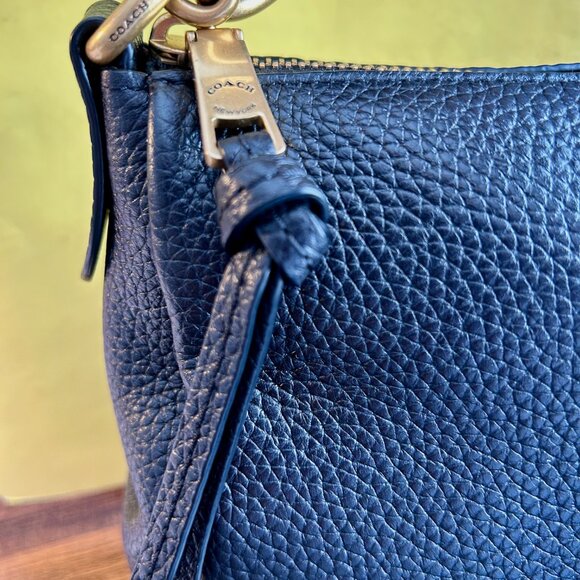 Coach Outlet Shay Crossbody in Black Pebbled Leather - Picture 12 of 14